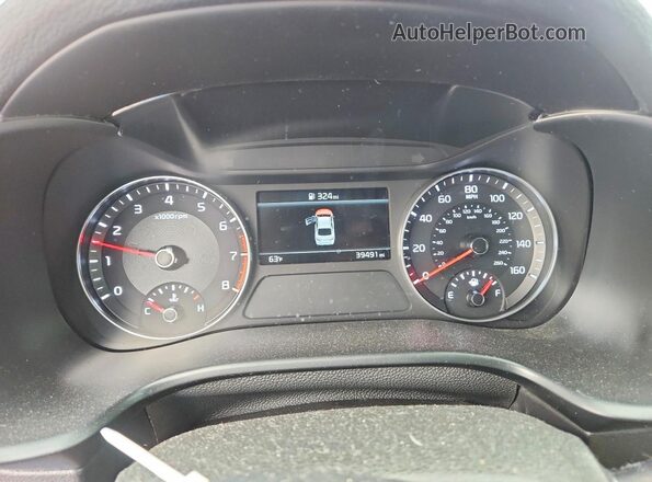 3KPF44AC0PE630312 2023 KIA FORTE Blue Instrument cluster view