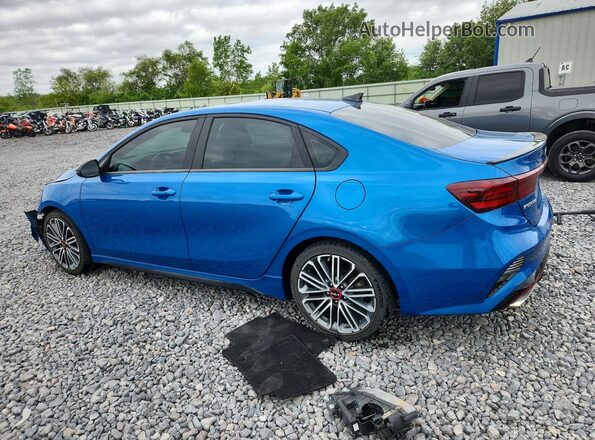 3KPF44AC0PE630312 2023 KIA FORTE Blue Rear left
