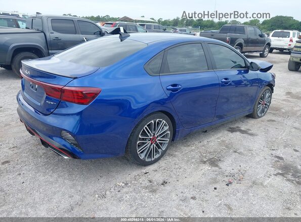 3KPF44AC1RE772090 2024 KIA FORTE Blue Задня права чверть