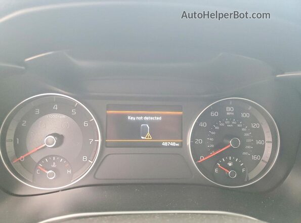 3KPF44AC2NE467918 2022 KIA FORTE Blue Widok zestawu wskaźników