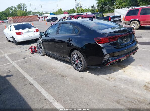 3KPF44AC2PE518336 2023 KIA FORTE Black Trasero izquierdo