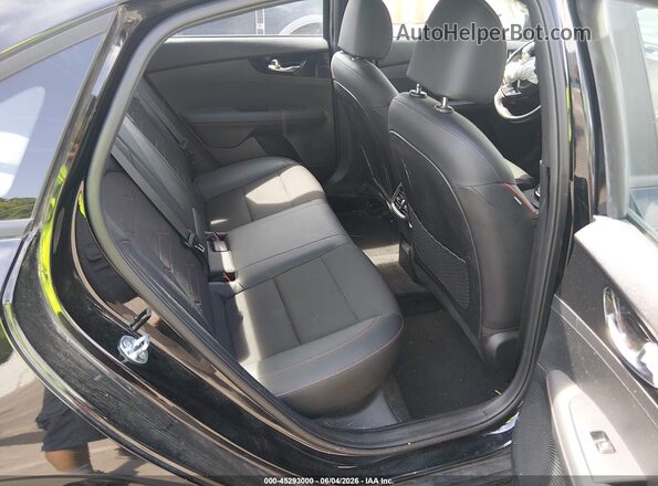 3KPF44AC2PE518336 2023 KIA FORTE Black Vista de la etiqueta del VIN