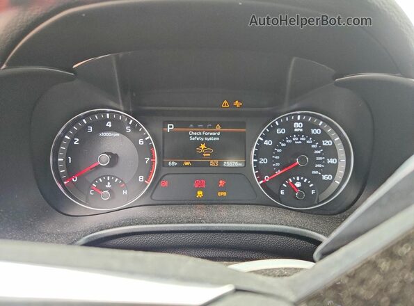 3KPF44AC2PE571036 2023 KIA FORTE White Vista del cuadro de instrumentos