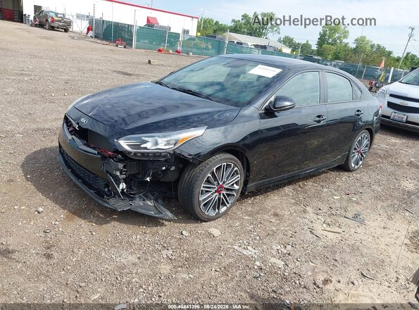 3KPF44AC3ME272134 2021 KIA FORTE Black Передня ліва чверть