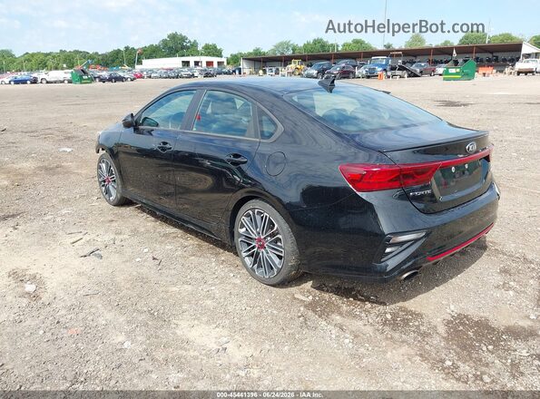 3KPF44AC3ME272134 2021 KIA FORTE Black Задня ліва чверть