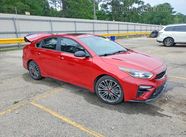 3KPF44AC3ME324104 2021 KIA FORTE Red Delantero derecho