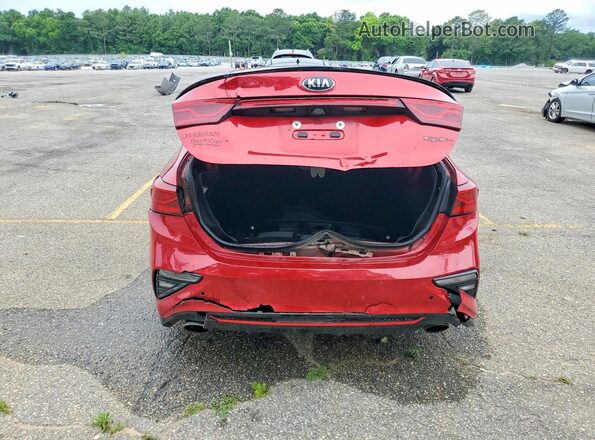 3KPF44AC3ME324104 2021 KIA FORTE Red Vista trasera