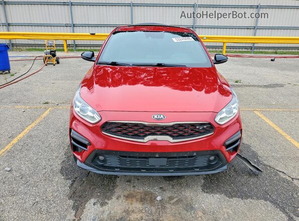 3KPF44AC3ME324104 2021 KIA FORTE Red Vista frontal