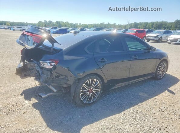3KPF44AC3ME334518 2021 KIA FORTE Black Задня права чверть