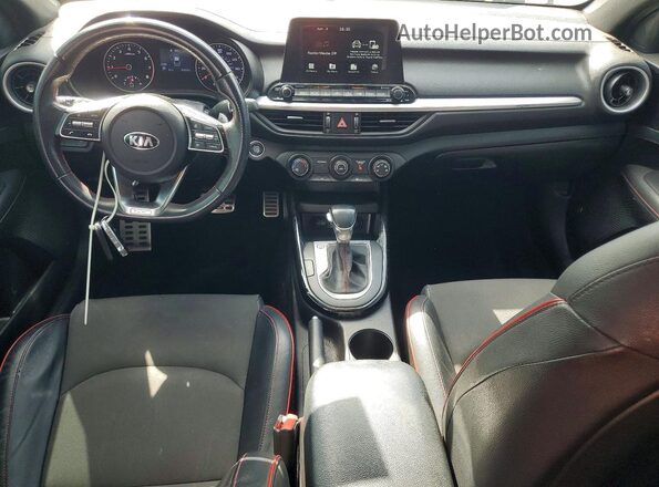 3KPF44AC3ME334518 2021 KIA FORTE Black Вид панелі приладів