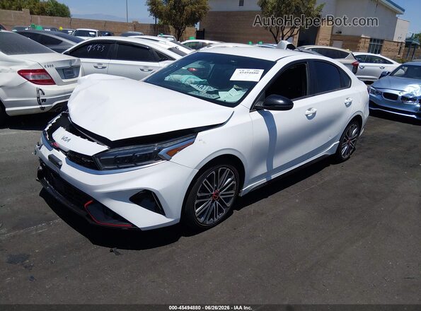 3KPF44AC3NE453784 2022 KIA FORTE White Front left