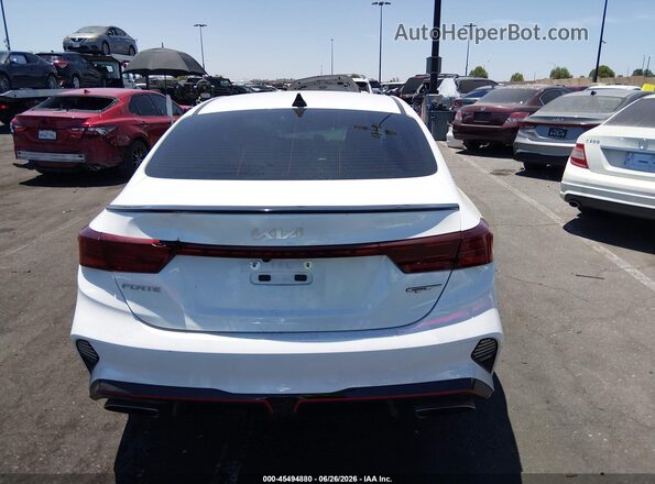 3KPF44AC3NE453784 2022 KIA FORTE White 