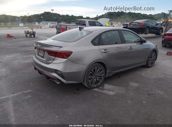 3KPF44AC3NE487241 2022 KIA FORTE Gray უკანა მარჯვენა