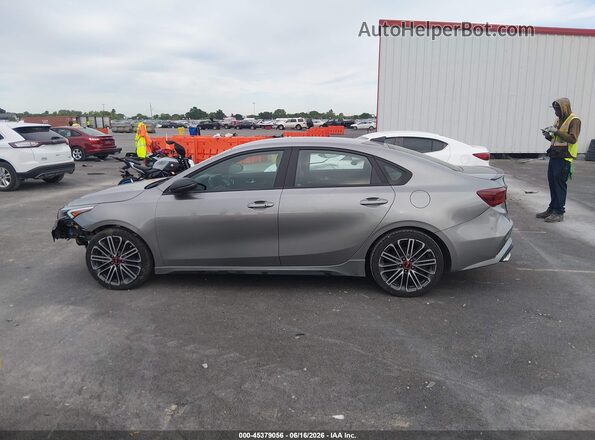 3KPF44AC3NE487241 2022 KIA FORTE Gray სალონის 360-გრადუსიანი ხედი