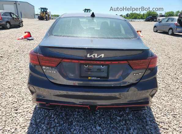 3KPF44AC3PE625668 2023 KIA FORTE Gray Widok z tyłu