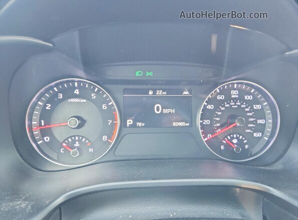 3KPF44AC4LE156259 2020 KIA FORTE Gray Widok zestawu wskaźników