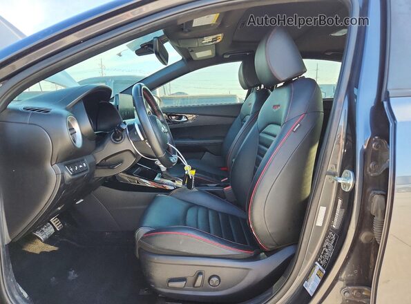3KPF44AC4LE156259 2020 KIA FORTE Gray Widok wnętrza z przodu
