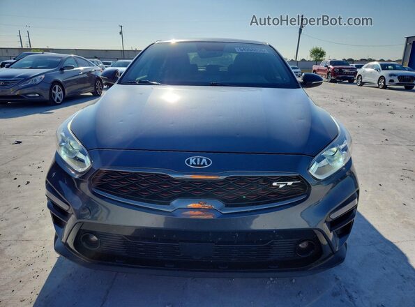 3KPF44AC4LE156259 2020 KIA FORTE Gray Widok z przodu