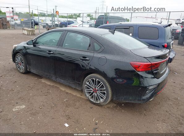 3KPF44AC5ME272264 2021 KIA FORTE Black Tył lewy