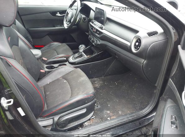 3KPF44AC5ME272264 2021 KIA FORTE Black Widok wnętrza z przodu