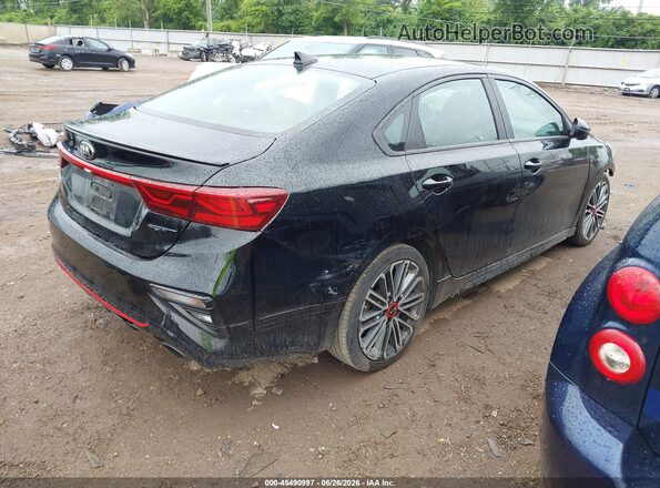 3KPF44AC5ME272264 2021 KIA FORTE Black Tył prawy
