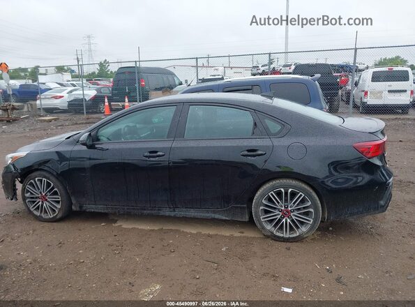 3KPF44AC5ME272264 2021 KIA FORTE Black Widok wnętrza 360 stopni