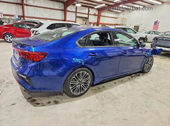 3KPF44AC5ME272569 2021 KIA FORTE Blue 