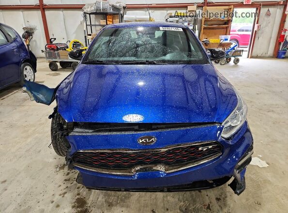 3KPF44AC5ME272569 2021 KIA FORTE Blue 