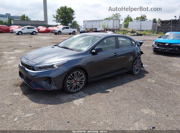 3KPF44AC5NE429745 2022 KIA FORTE Gray Front left