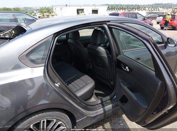 3KPF44AC5NE429745 2022 KIA FORTE Gray VIN sticker view