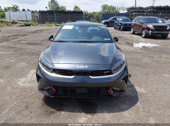 3KPF44AC5NE429745 2022 KIA FORTE Gray Dashboard view