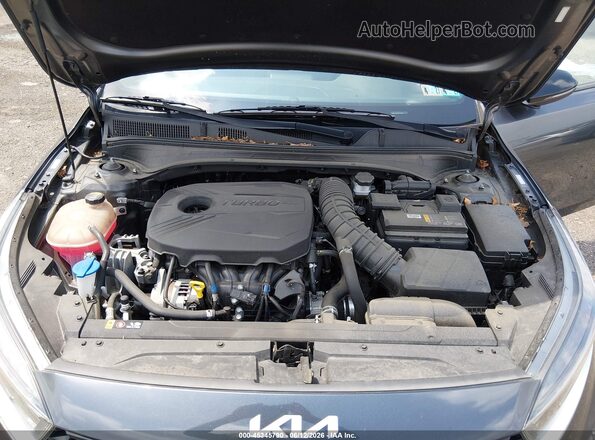 3KPF44AC5NE429745 2022 KIA FORTE Gray Rear view