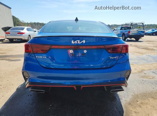 3KPF44AC5PE676668 2023 KIA FORTE Blue Widok z tyłu