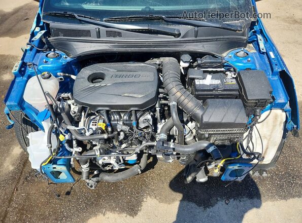 3KPF44AC5PE676668 2023 KIA FORTE Blue Widok wnętrza z tyłu