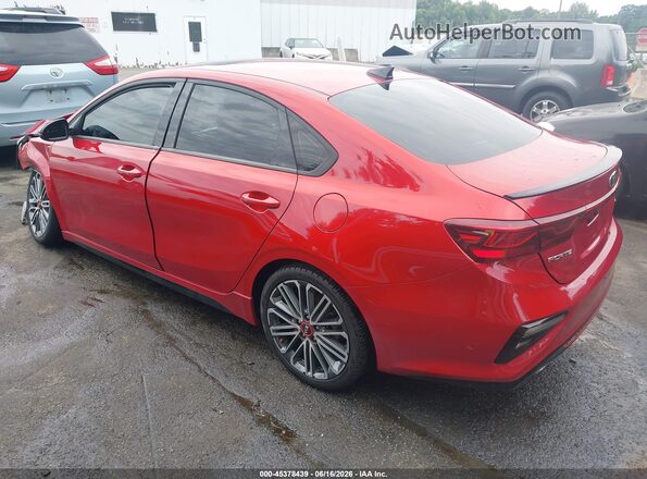 3KPF44AC6ME361714 2021 KIA FORTE Red Tył lewy