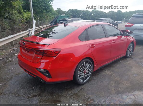 3KPF44AC6ME361714 2021 KIA FORTE Red Tył prawy