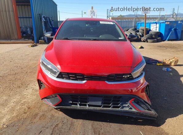 3KPF44AC6PE542963 2023 KIA FORTE Red Widok z przodu