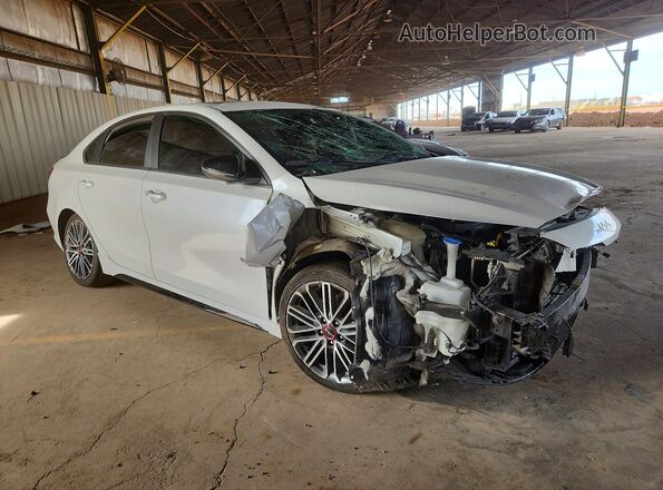 3KPF44AC6PE584257 2023 KIA FORTE White Przód prawy