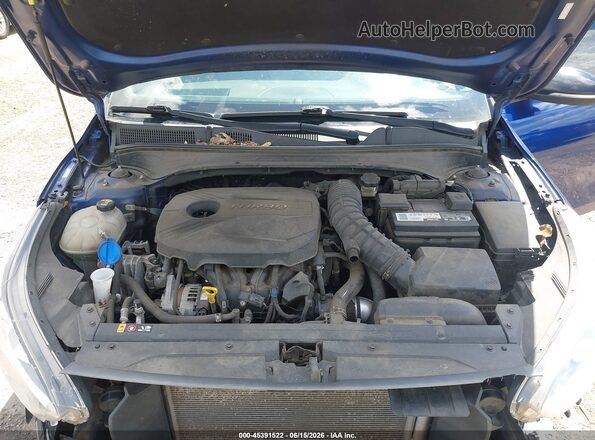 3KPF44AC7LE249423 2020 KIA FORTE Blue Вид ззаду