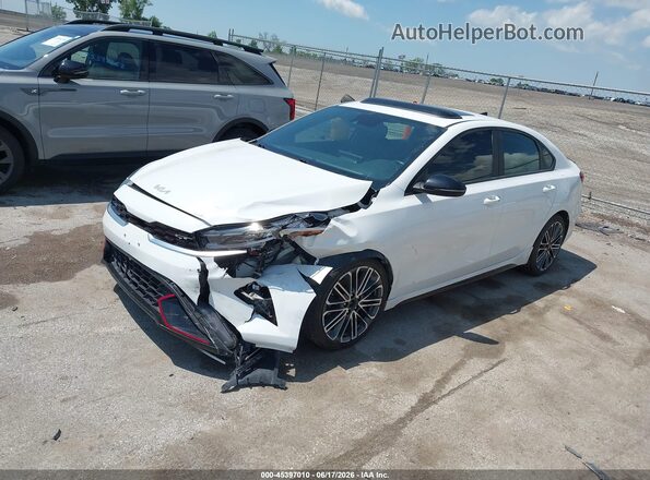 3KPF44AC7NE424806 2022 KIA FORTE White Przód lewy