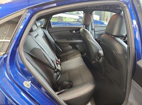3KPF44AC8LE257630 2020 KIA FORTE Blue Rear seats view