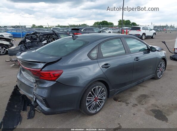 3KPF44AC8ME290533 2021 KIA FORTE Gray Задня права чверть