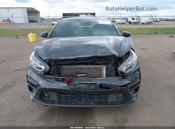 3KPF44AC8ME290533 2021 KIA FORTE Gray Вид щитка приладів