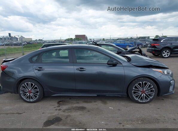 3KPF44AC8ME290533 2021 KIA FORTE Gray Вид задньої частини салону