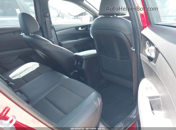 3KPF44AC9NE420725 2022 KIA FORTE Red Widok naklejki z numerem VIN