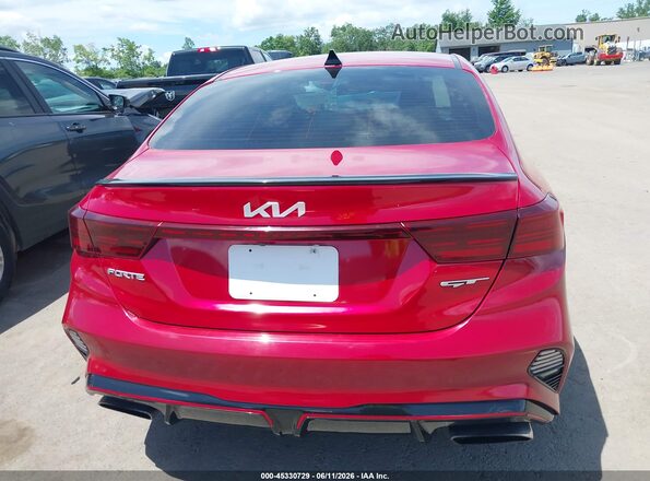 3KPF44AC9NE420725 2022 KIA FORTE Red 