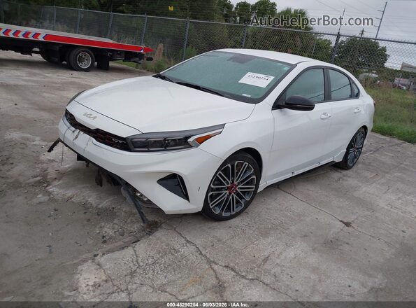 3KPF44AC9RE751357 2024 KIA FORTE White Առջևի ձախ երեք քառորդ տեսարան