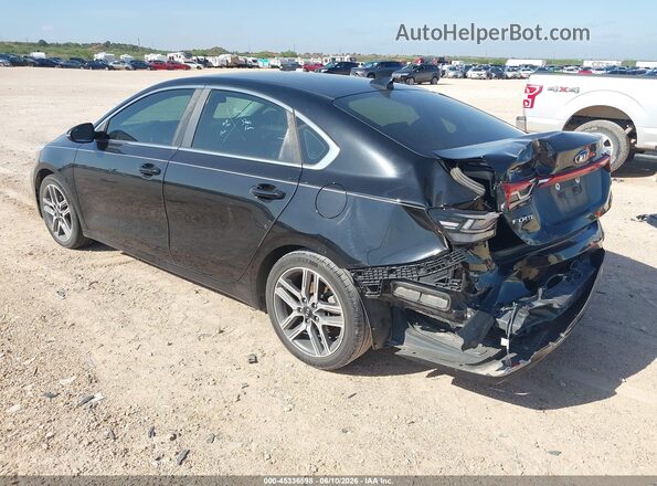 3KPF54AD0KE029643 2019 KIA FORTE Black Задня ліва чверть