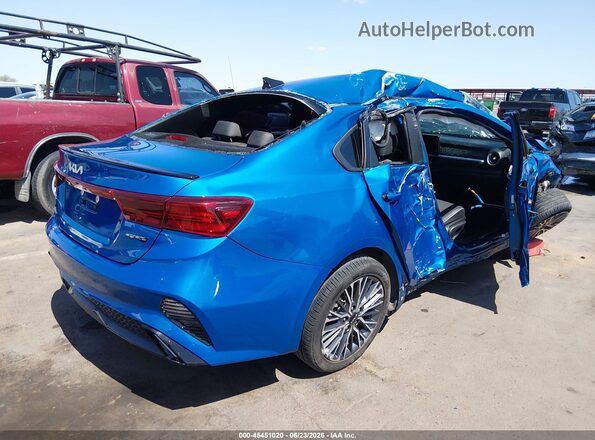 3KPF54AD0NE473710 2022 KIA FORTE Синий Задняя правая четверть