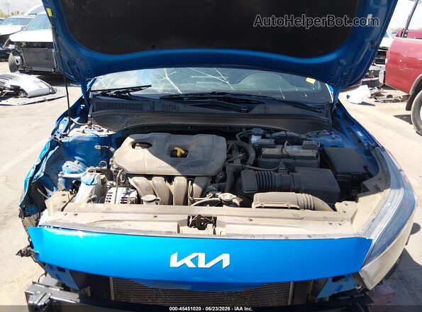 3KPF54AD0NE473710 2022 KIA FORTE Синий Вид сзади